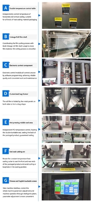 VFFS Roll Film Vertical Packing Machine For Potato Chips