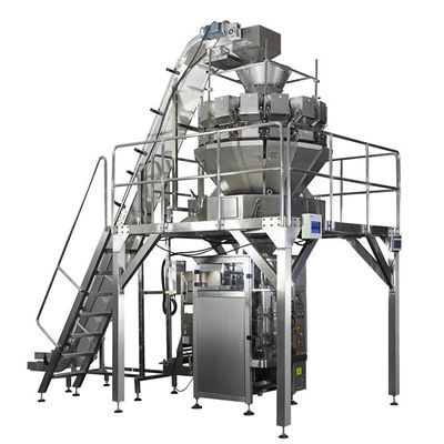 SS304 BOPP Dumpling Shrimp Frozen Food Packing Machine