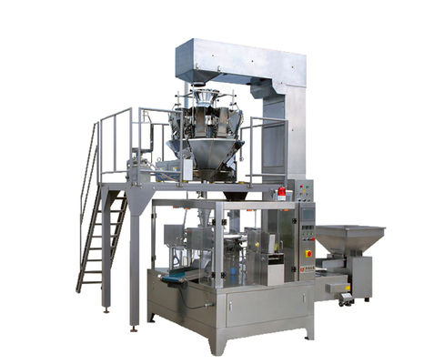 Cashew Nuts Packing Flat Pouch Rotary Packing Machine CE Certification