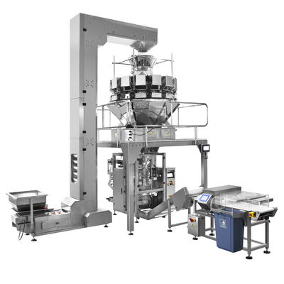 2.5L Hopper Multihead Weigher Automatic Food Packing Machine