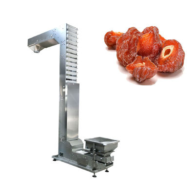 Food Grade 304SS Z Type Bucket Conveyor Plum Nuts Transport