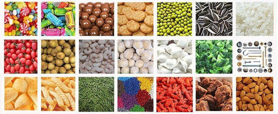 10 Heads Multihead Weigher 300g 500g For Fruits Blueberry Sea Food