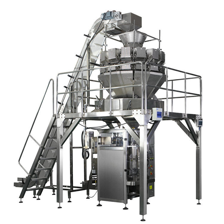 SS304 BOPP Dumpling Shrimp Frozen Food Packing Machine