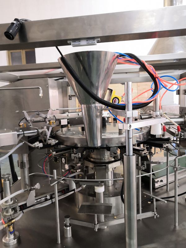 Siemens PLC 4 Bags/Min Automatic Food Packing Machine For Dried Fruit